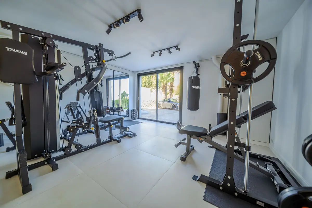 Gym at Villa Zentosa